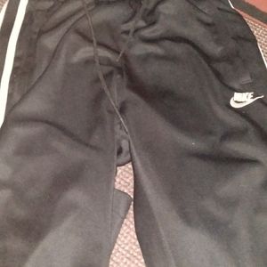 Nike zip bottom pants